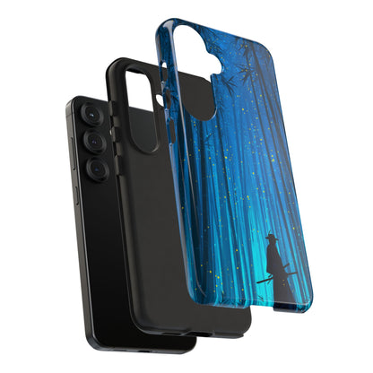 Shadowed Bamboo Sentinel – Tough Glossy Samsung Galaxy Case