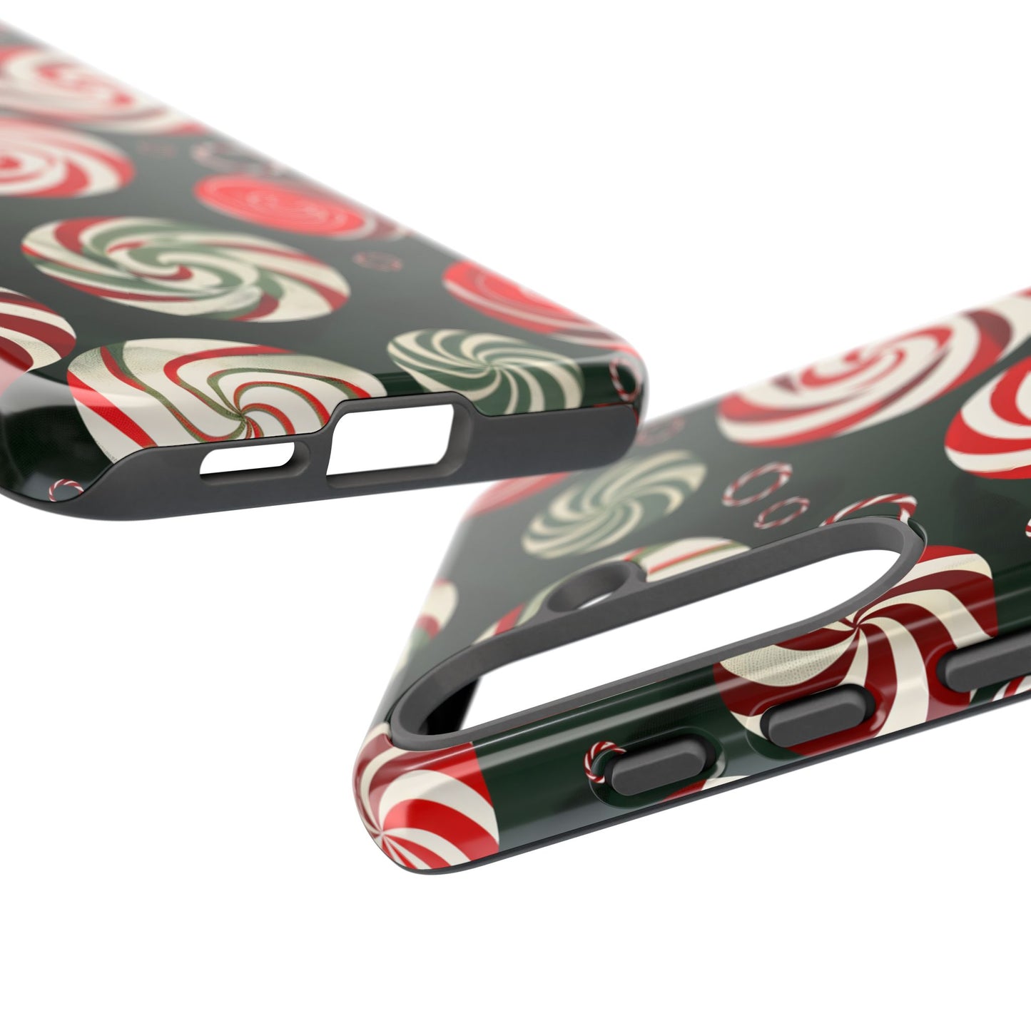 Peppermint Swirl Burst – Tough Glossy Samsung Galaxy Case