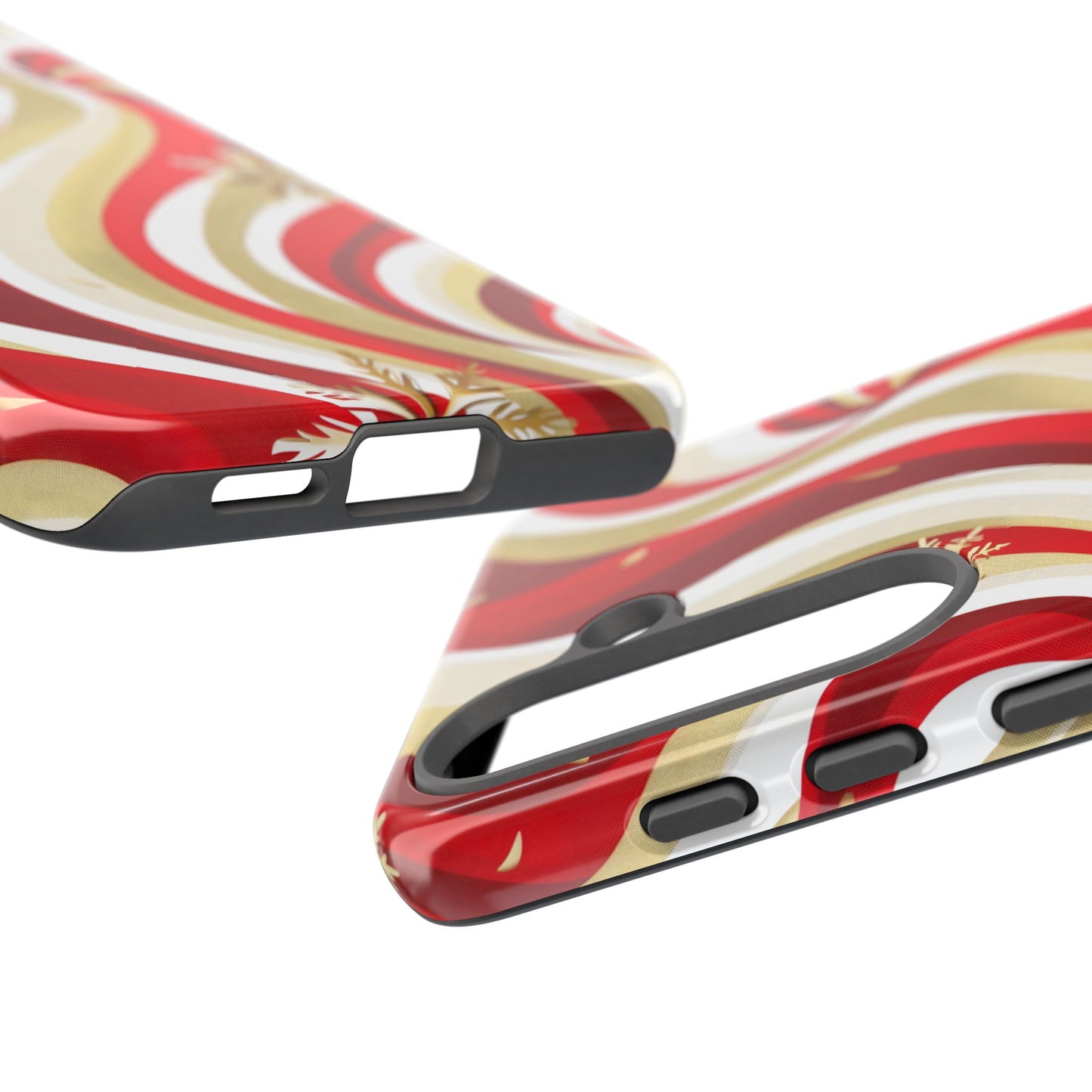 Peppermint Waves – Tough Glossy Samsung Galaxy Case