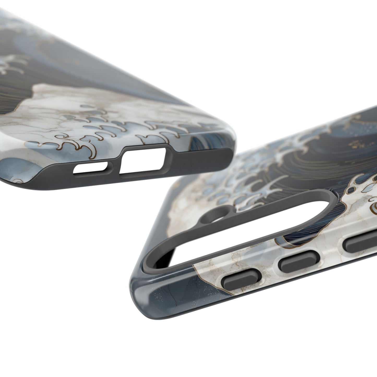 Golden Wave – Tough Glossy Samsung Case