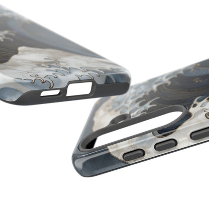 Golden Wave – Tough Glossy Samsung Case