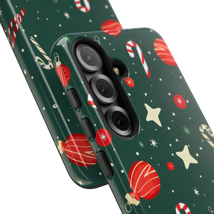 Festive Ornament Scatter – Tough Glossy Samsung Galaxy Case
