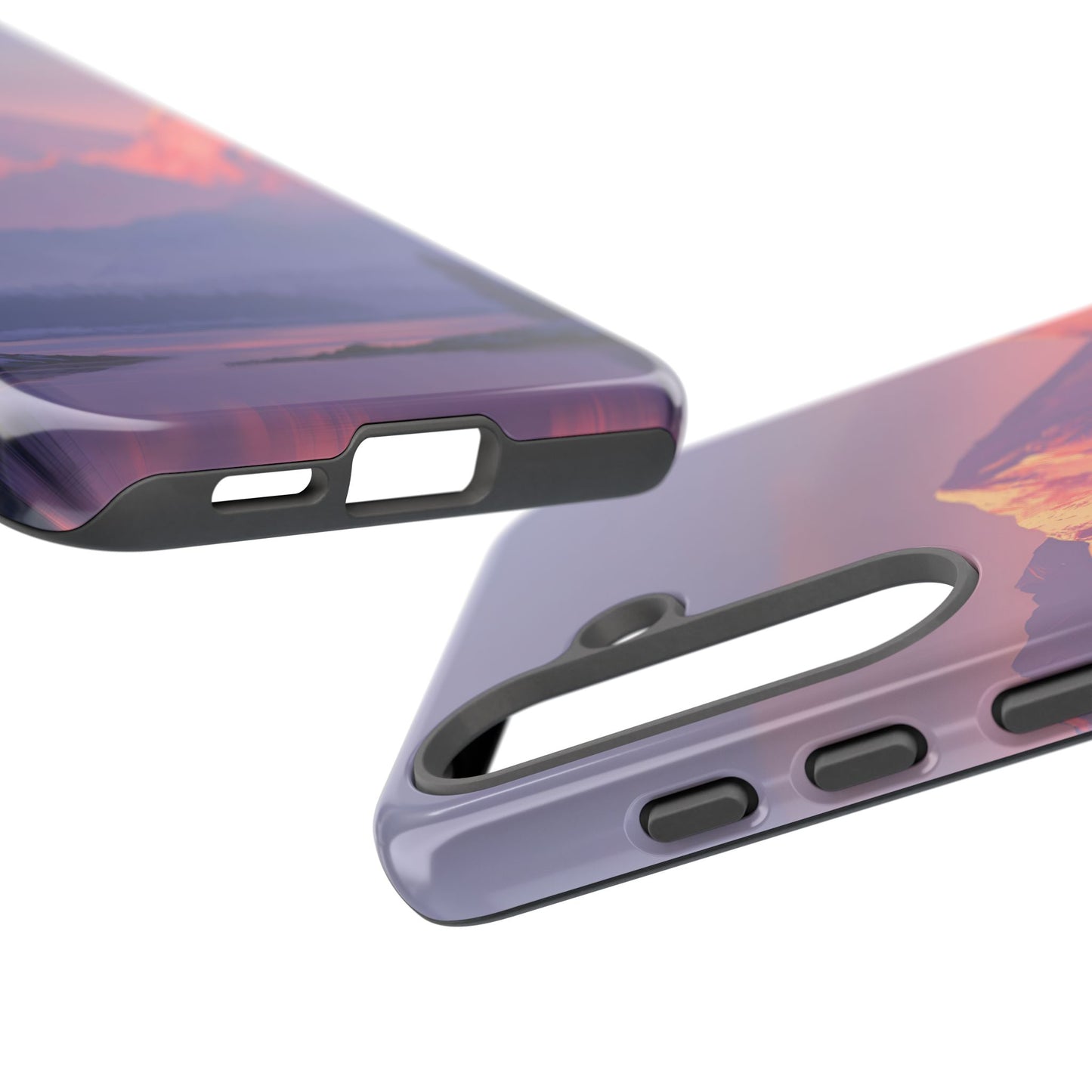 Crimson Peaks – Tough Glossy Samsung Galaxy Case