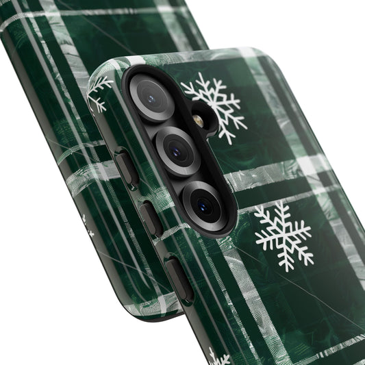 Frosted Tartan – Tough Glossy Samsung Galaxy Case