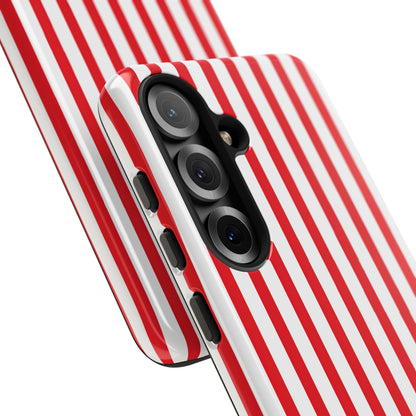 Candy Cane Stripes – Tough Glossy Samsung Galaxy Case