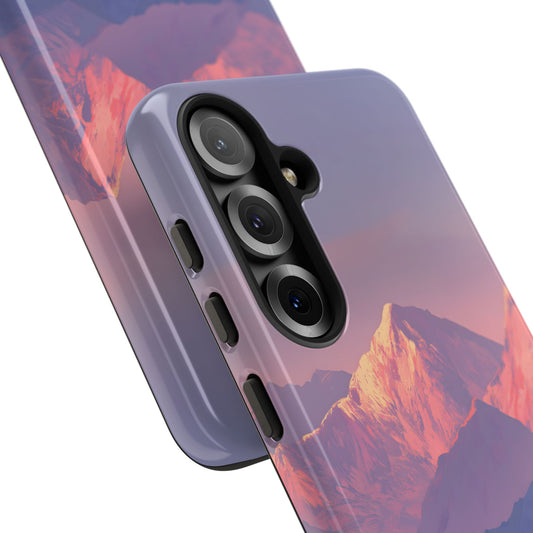 Crimson Peaks – Tough Glossy Samsung Galaxy Case