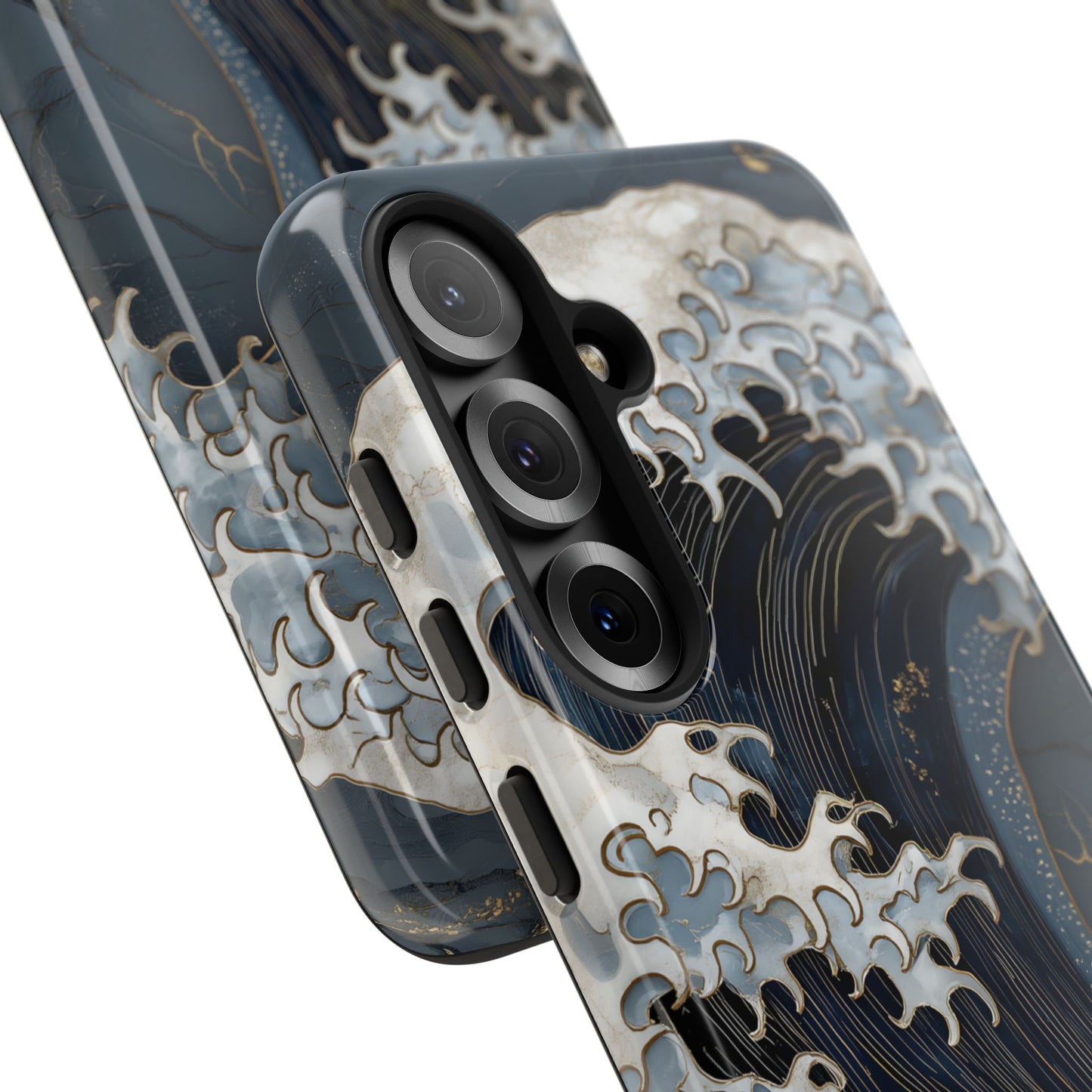 Golden Wave – Tough Glossy Samsung Case