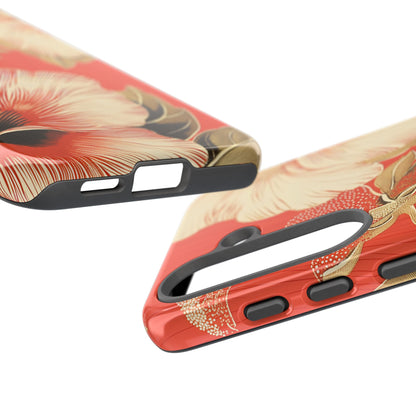 Golden Hibiscus – Tough Glossy Samsung Galaxy Case