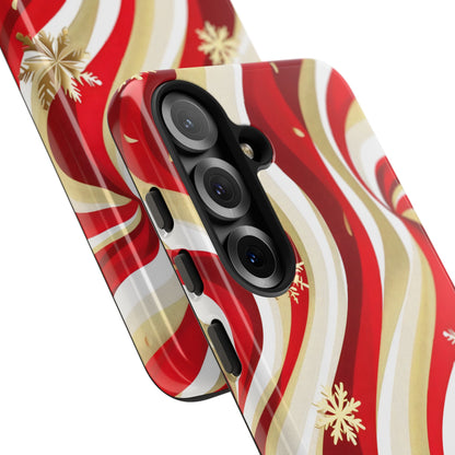 Peppermint Waves – Tough Glossy Samsung Galaxy Case