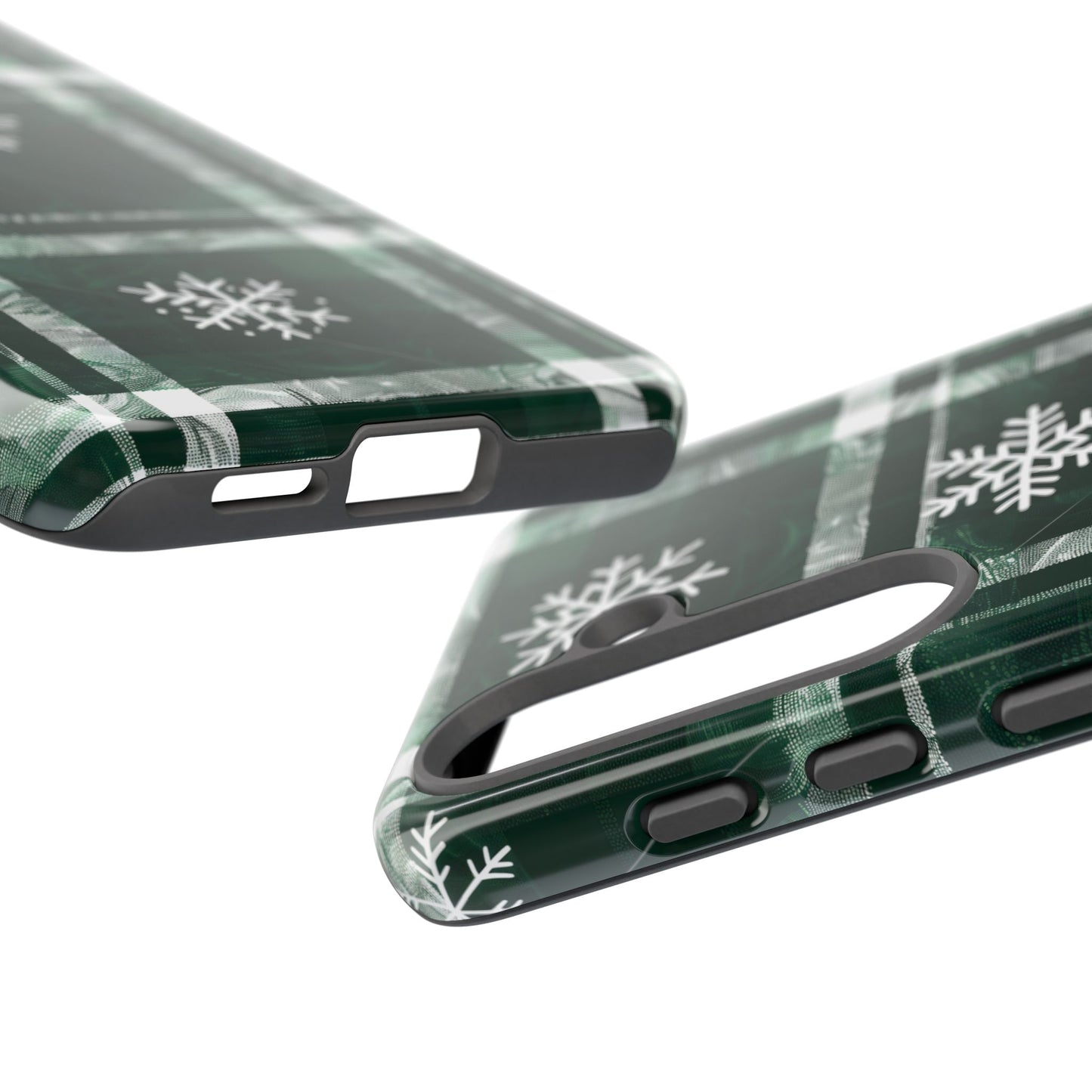 Frosted Tartan – Tough Glossy Samsung Galaxy Case