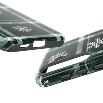 Frosted Tartan – Tough Glossy Samsung Galaxy Case