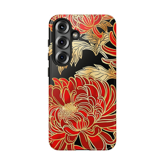 Ember Petals – Tough Glossy Samsung Galaxy Case