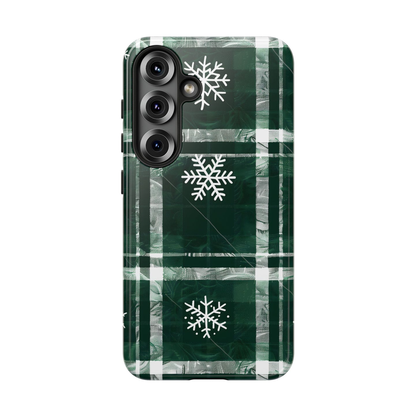 Frosted Tartan – Tough Glossy Samsung Galaxy Case
