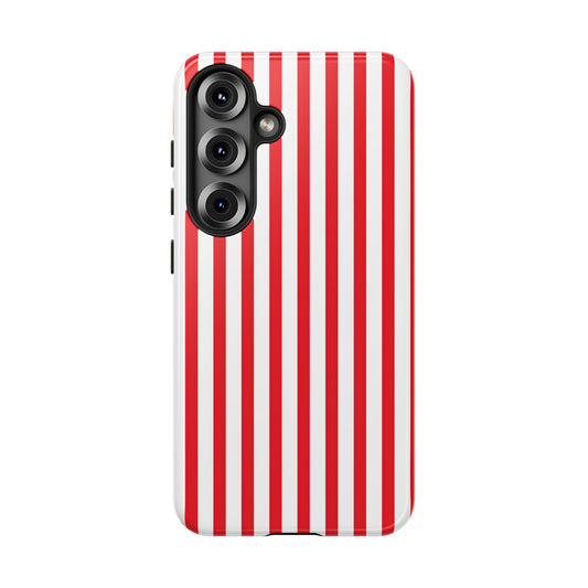 Candy Cane Stripes – Tough Glossy Samsung Galaxy Case