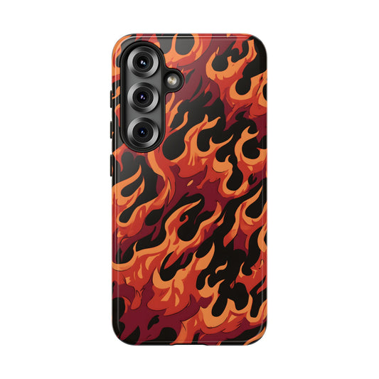 Inferno Blaze – Tough Glossy Samsung Galaxy Case