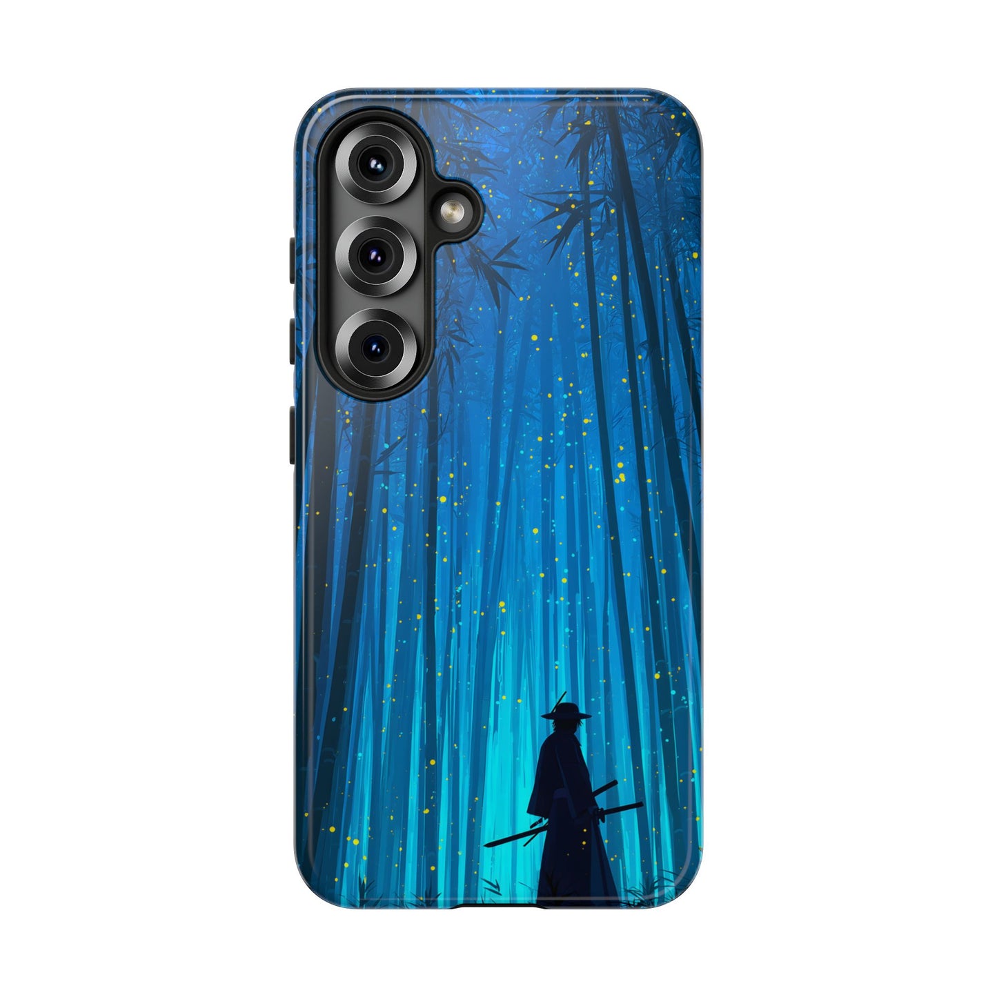 Shadowed Bamboo Sentinel – Tough Glossy Samsung Galaxy Case