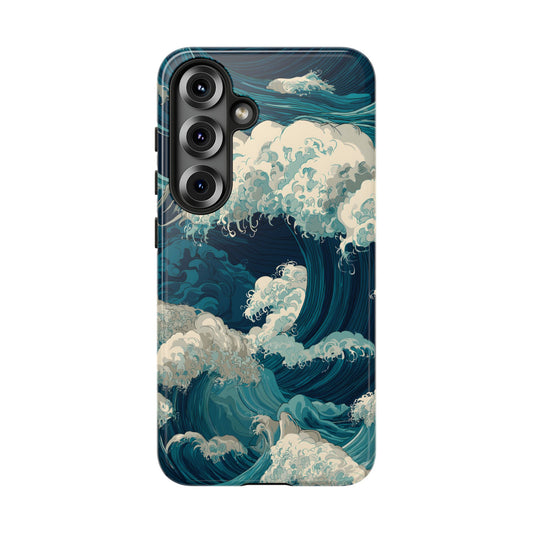 Eternal Waves – Tough Glossy Samsung Galaxy Case
