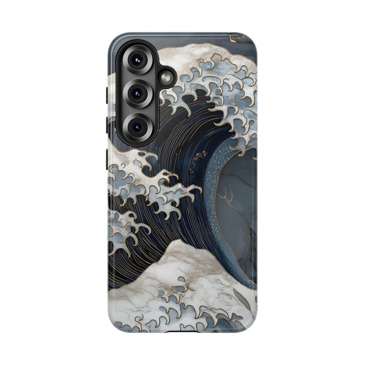 Golden Wave – Tough Glossy Samsung Case