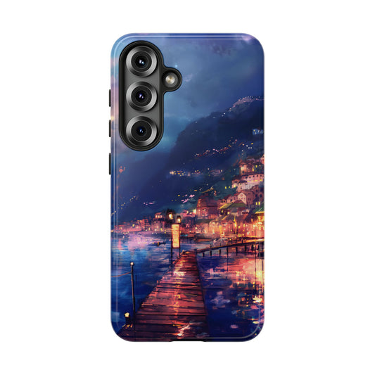 Twilight Harbor – Tough Glossy Samsung Galaxy Case