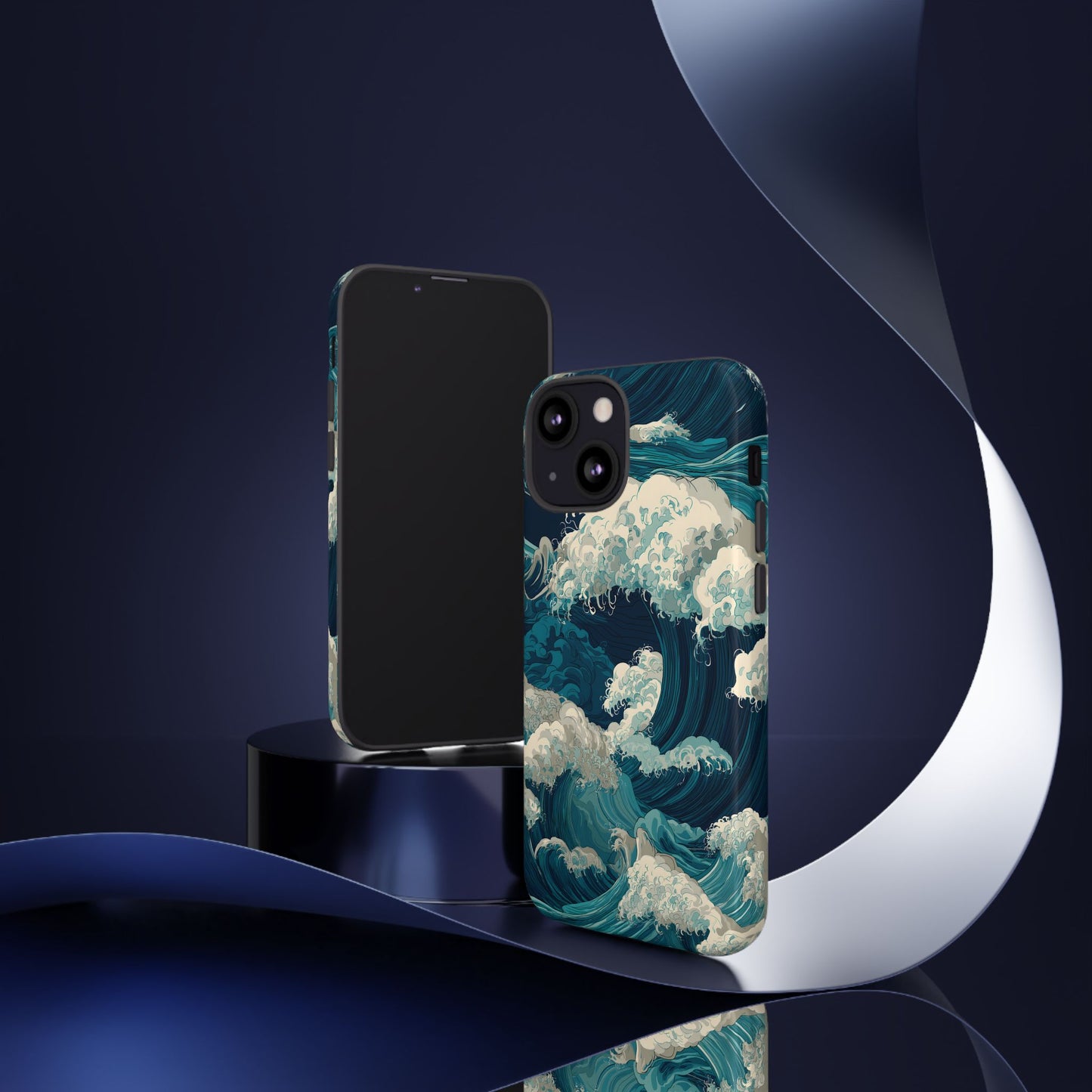 Eternal Waves – Tough Glossy iPhone Case