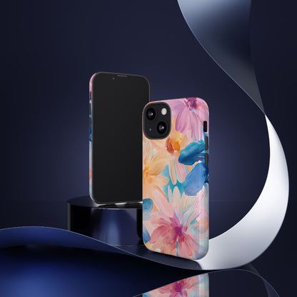 Radiant Bloom – Tough Glossy iPhone Case