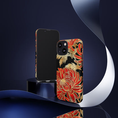 Ember Petals – Tough Glossy iPhone Case