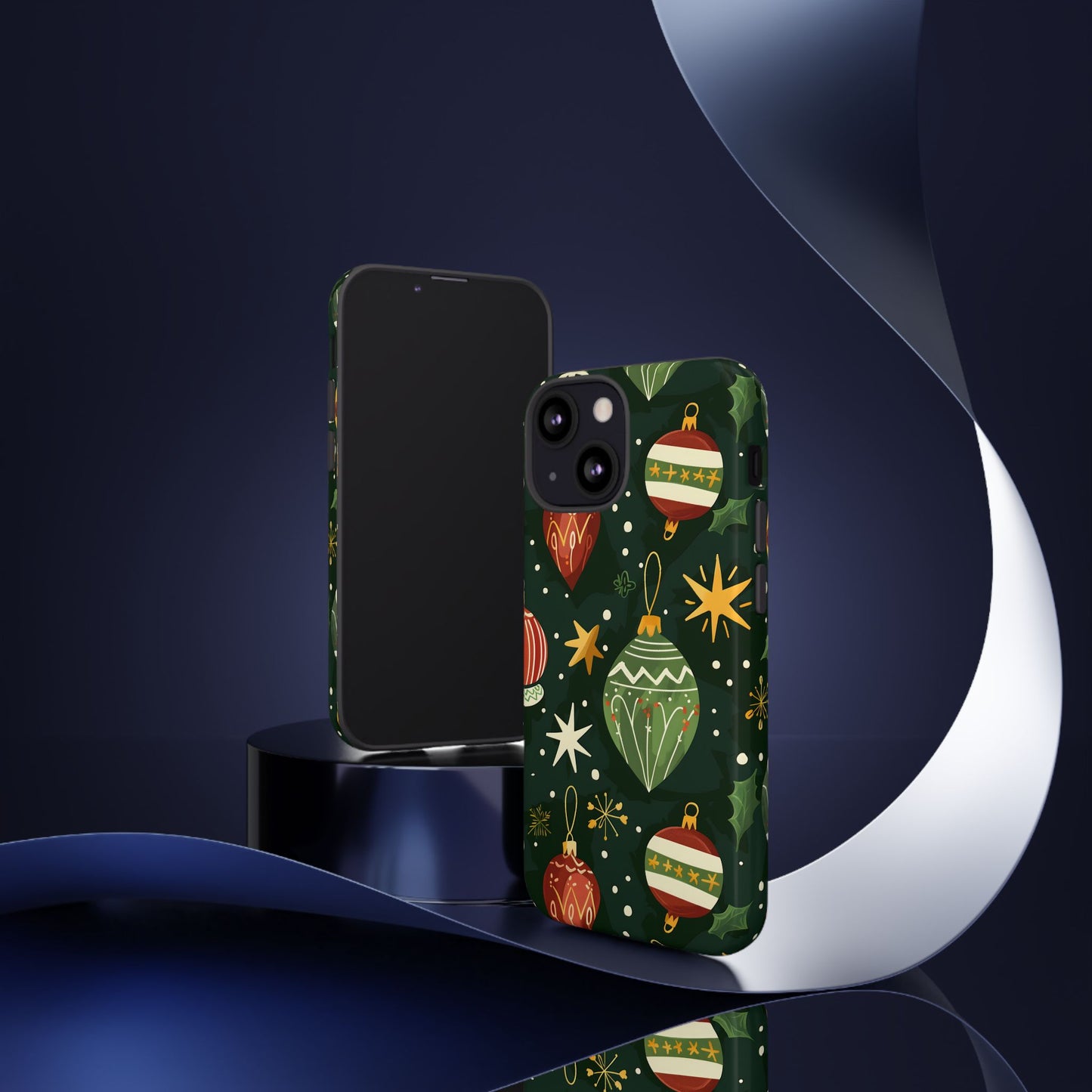 Evergreen Ornament Magic – Tough Glossy iPhone Case