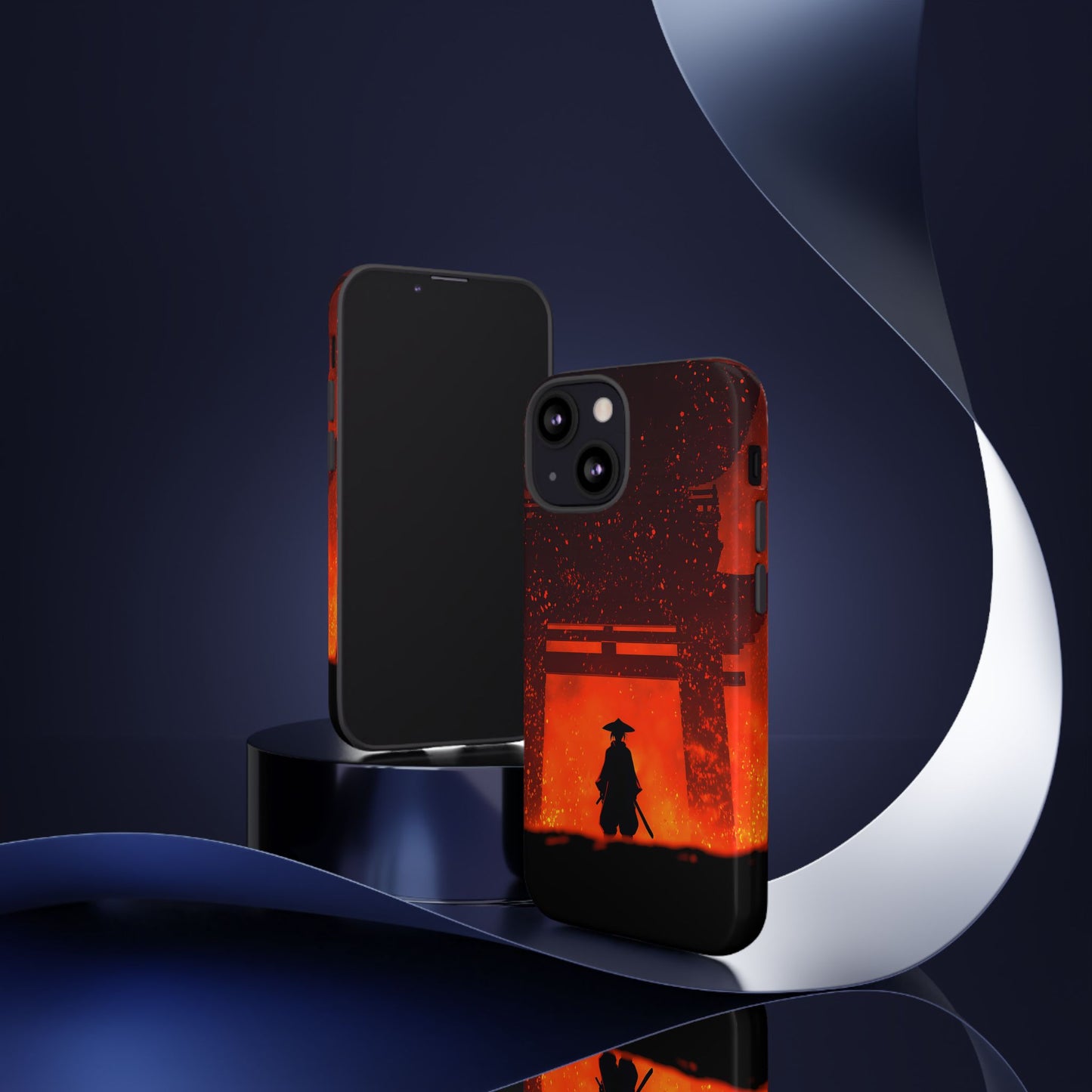 Inferno Gate – Tough Glossy iPhone Case