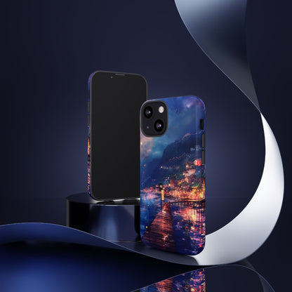 Twilight Harbor – Tough Glossy iPhone Case