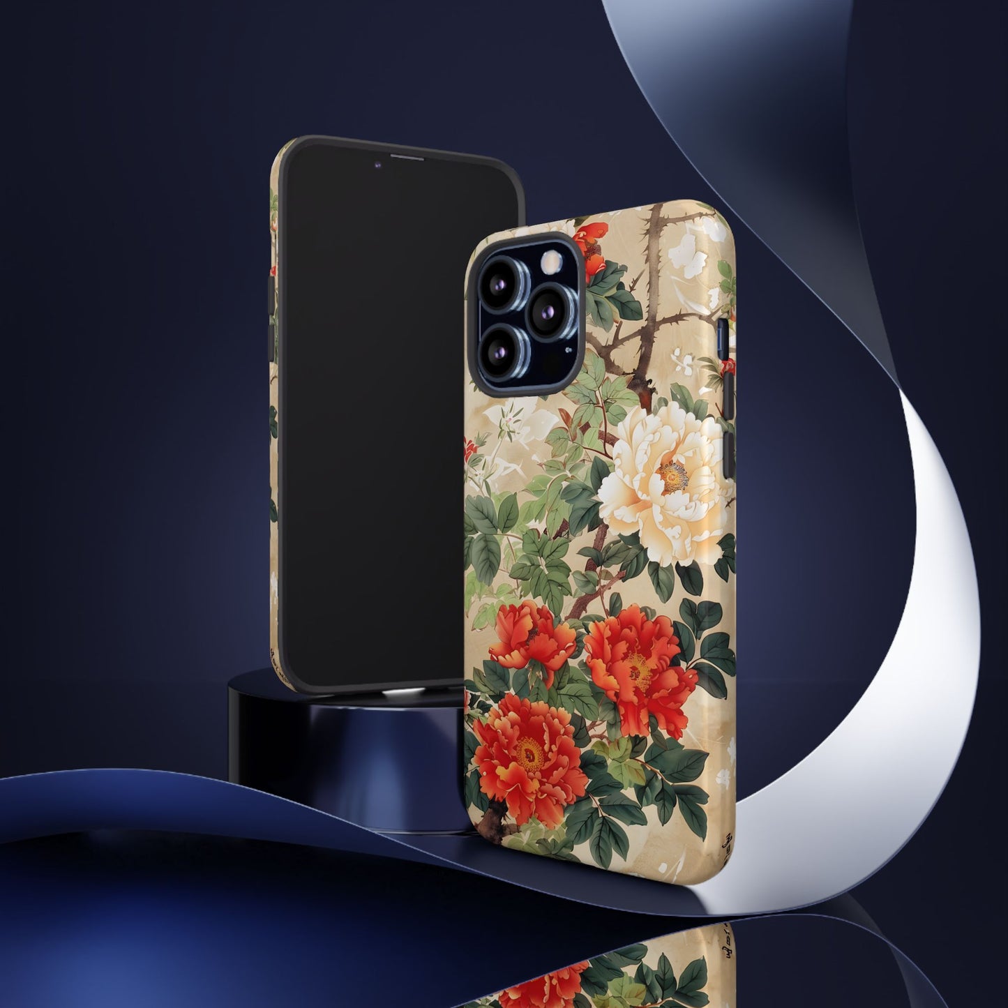Imperial Bloom – Tough Glossy iPhone Case