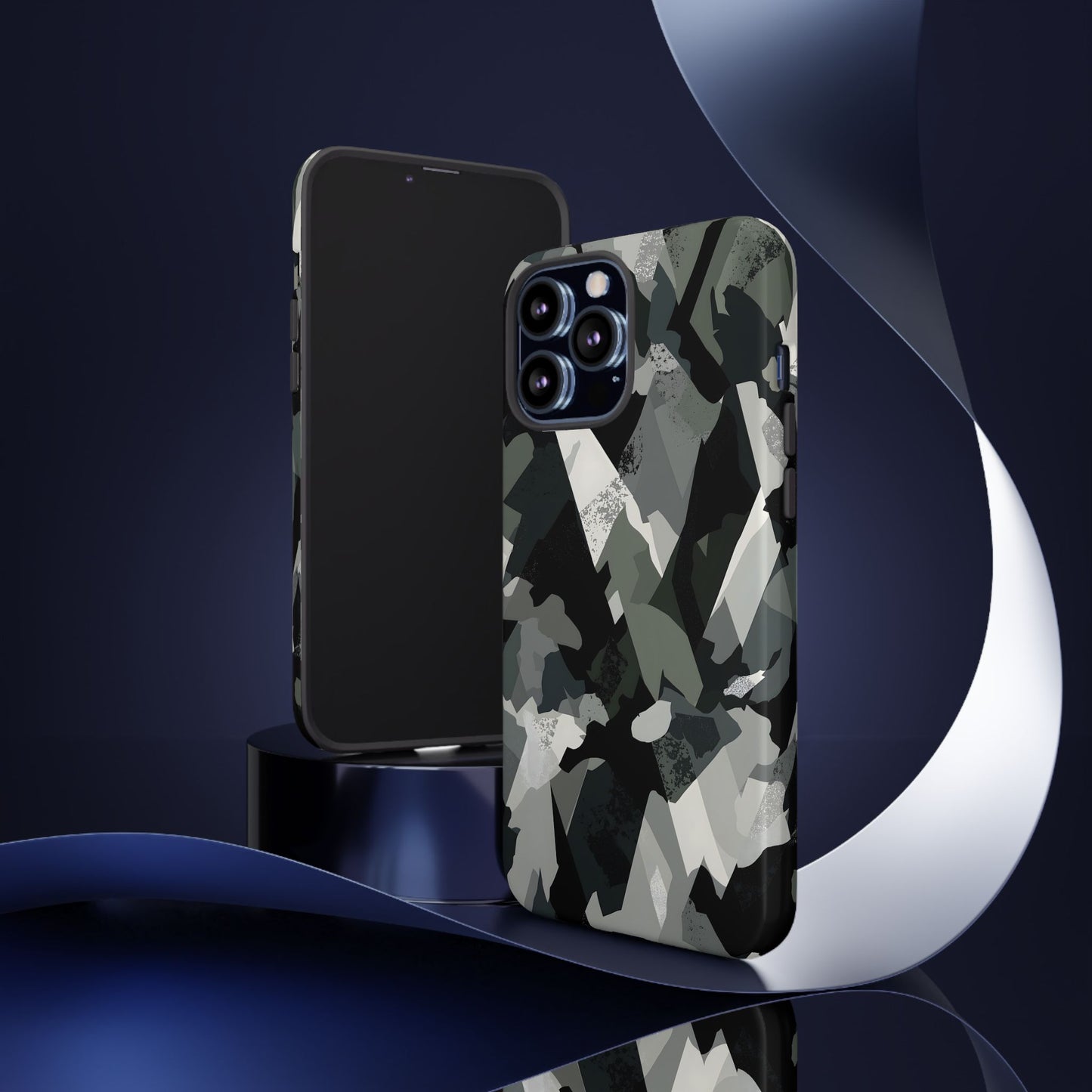 Urban Camo – Tough Glossy iPhone Case