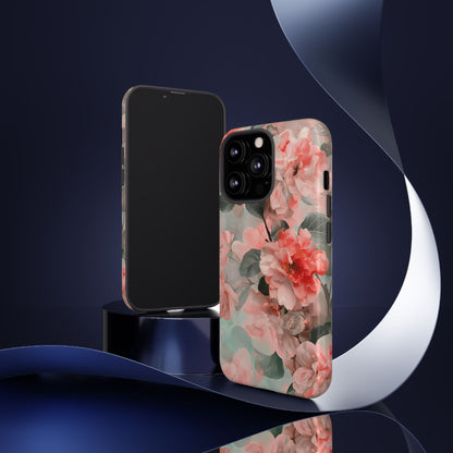 Sakura Drift – Tough Glossy iPhone Case