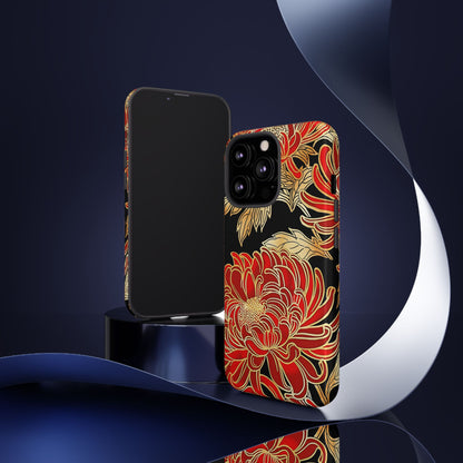 Ember Petals – Tough Glossy iPhone Case
