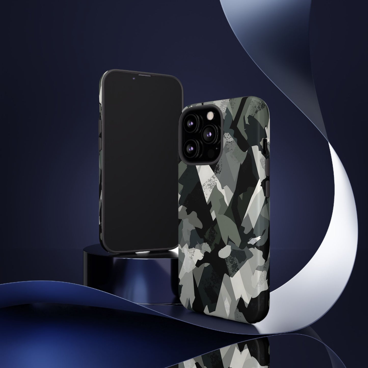 Urban Camo – Tough Glossy iPhone Case