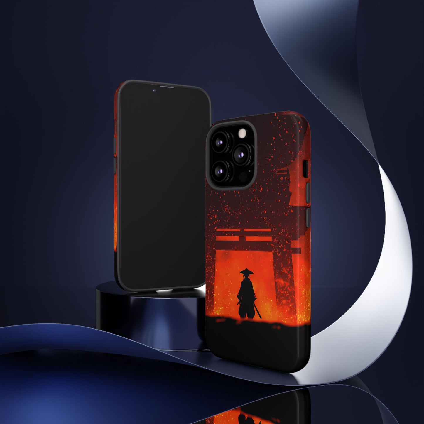 Inferno Gate – Tough Glossy iPhone Case