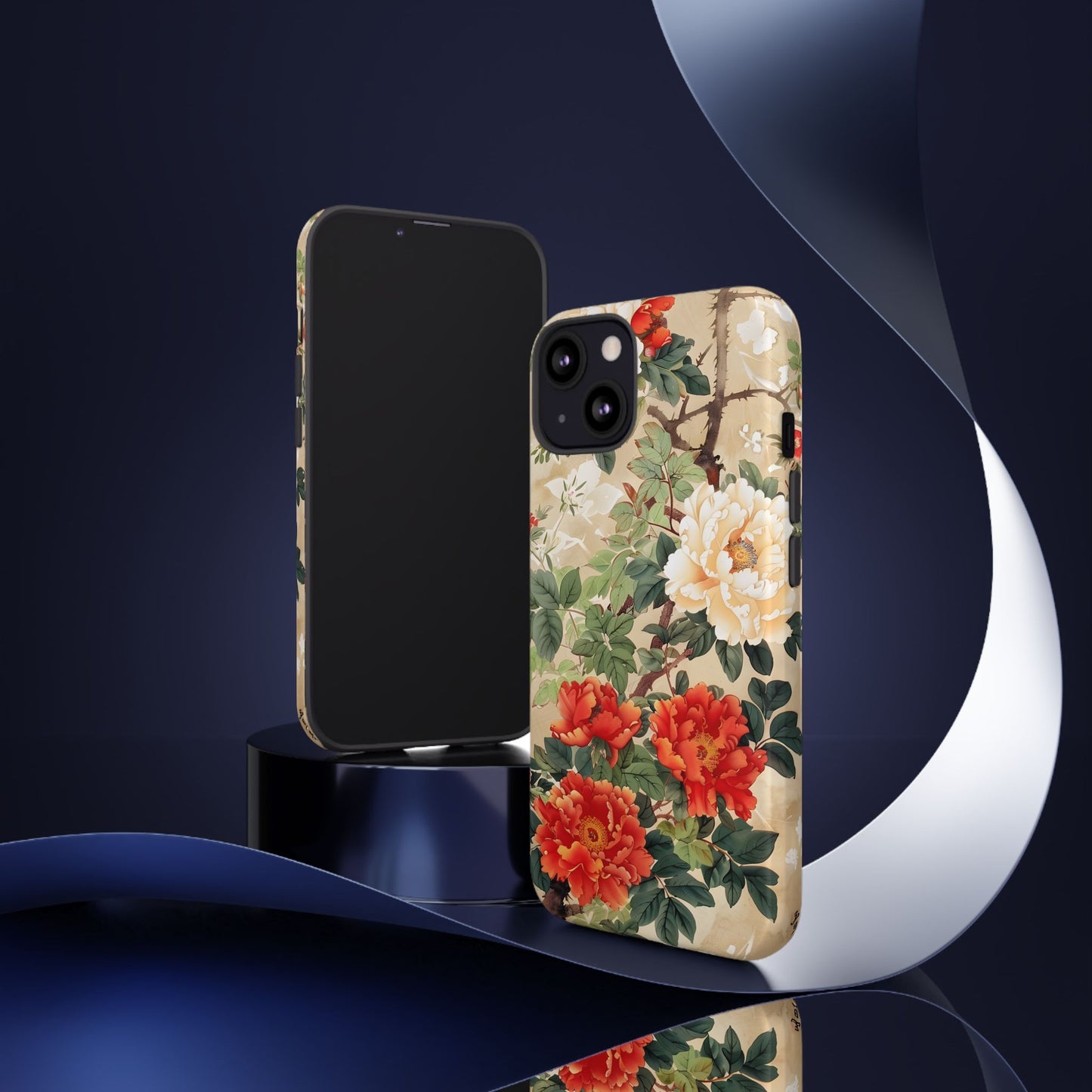 Imperial Bloom – Tough Glossy iPhone Case