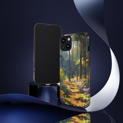 Enchanted Forest Path – Tough Glossy iPhone Case