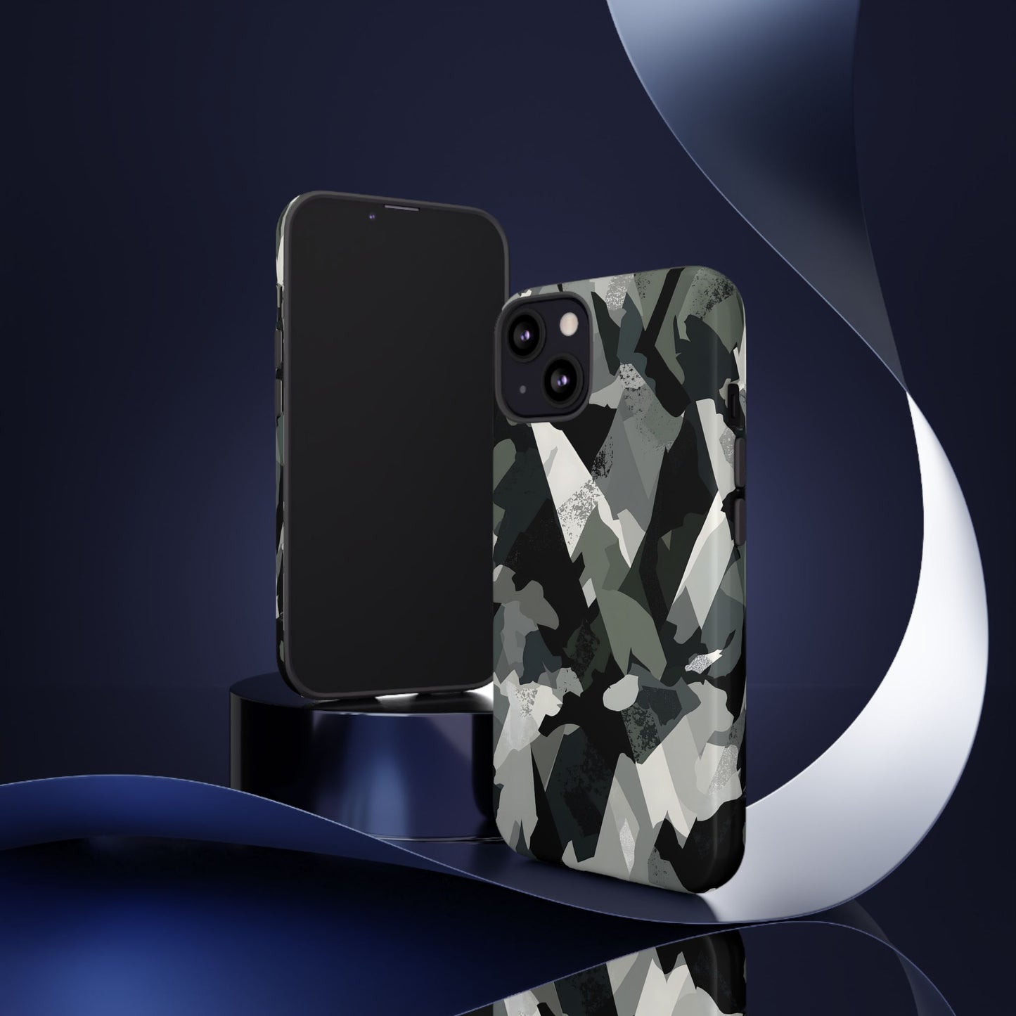 Urban Camo – Tough Glossy iPhone Case