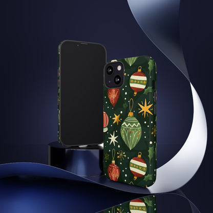 Evergreen Ornament Magic – Tough Glossy iPhone Case