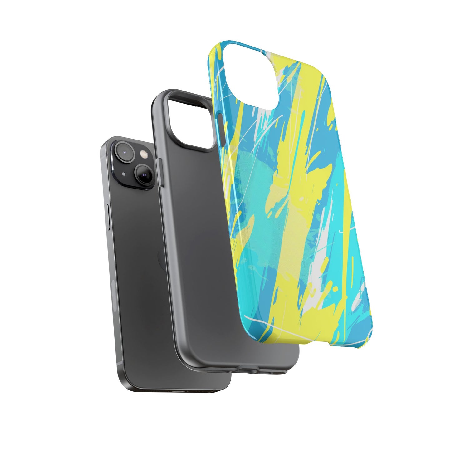 Neon Surge – Tough Glossy iPhone Case