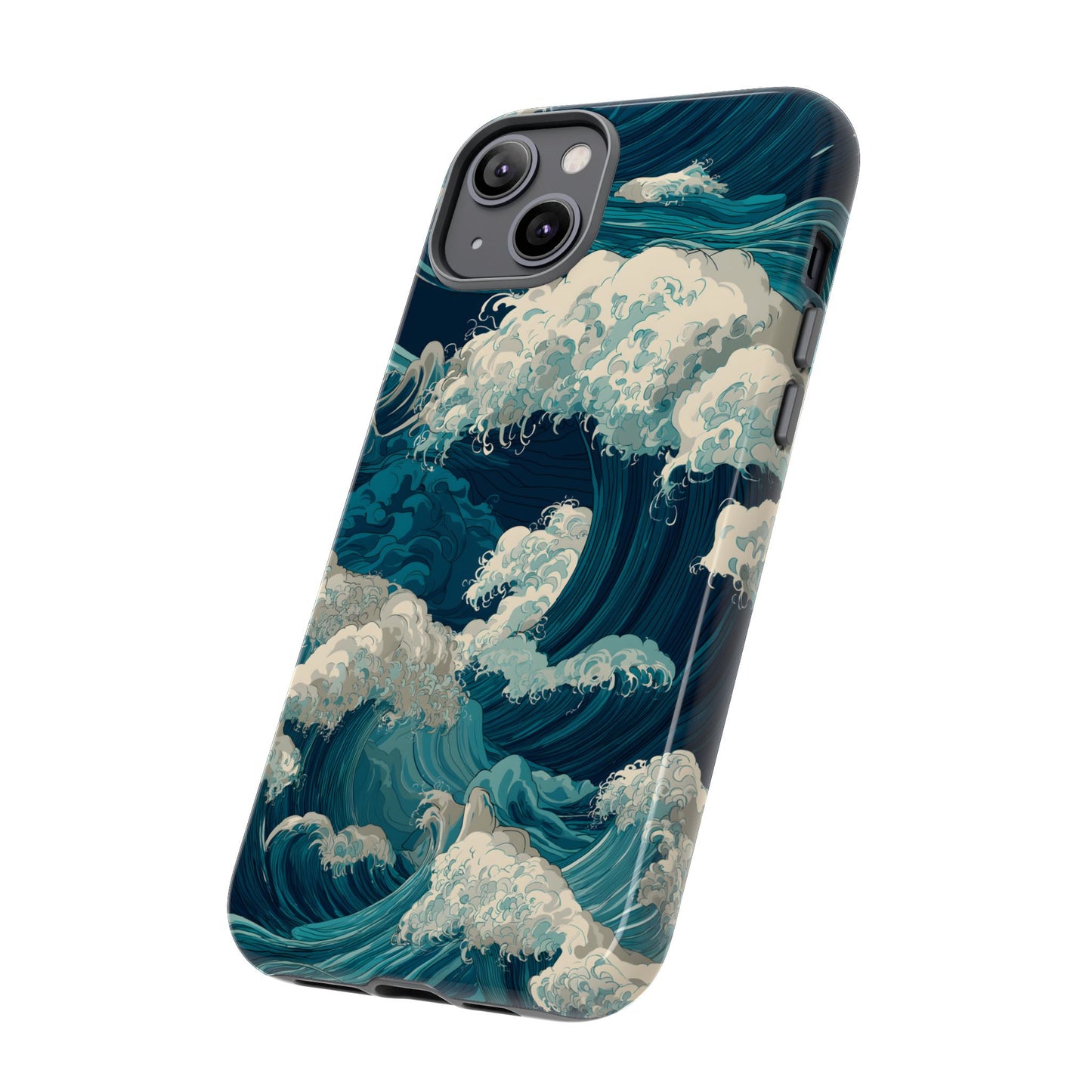 Eternal Waves – Tough Glossy iPhone Case