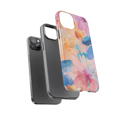 Radiant Bloom – Tough Glossy iPhone Case