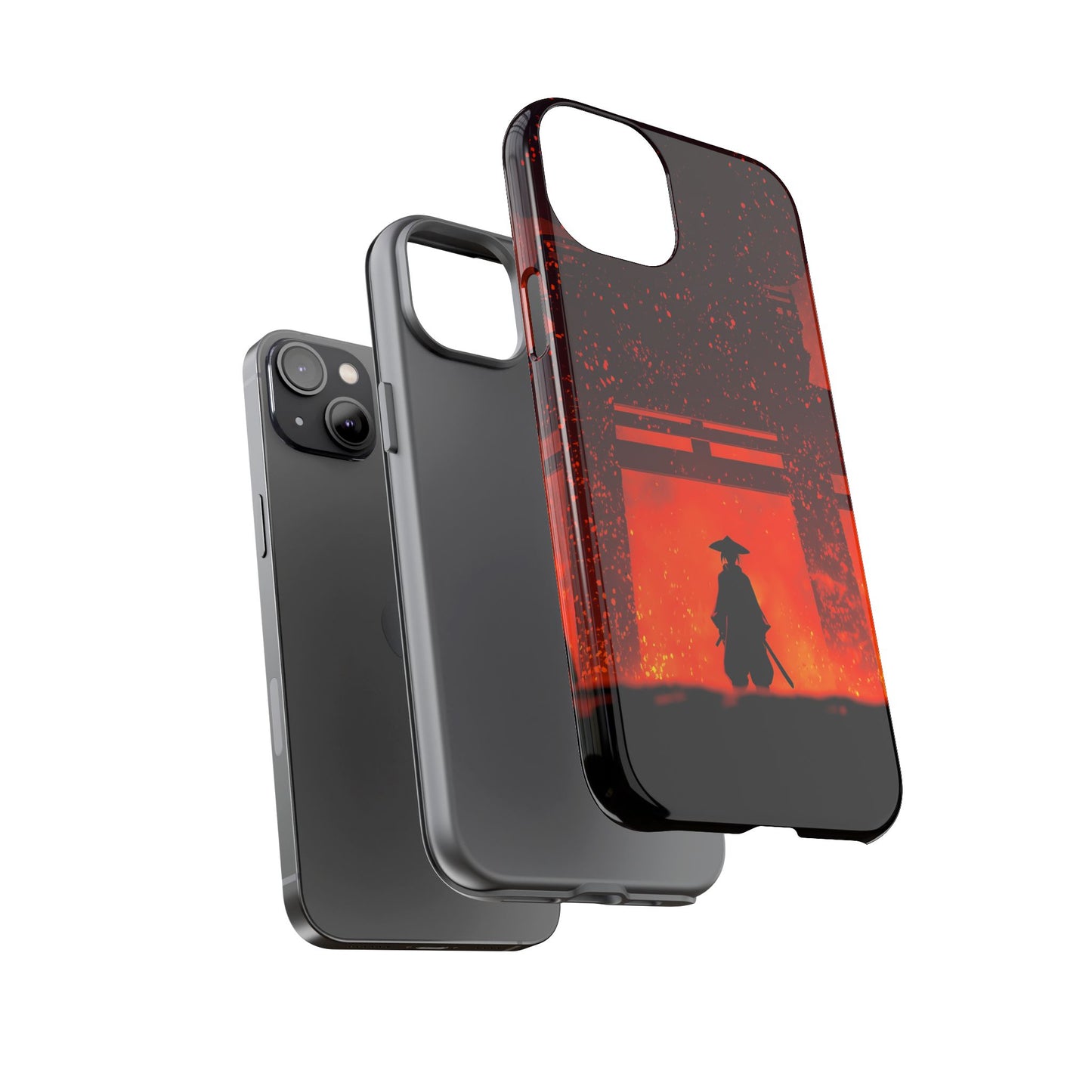 Inferno Gate – Tough Glossy iPhone Case