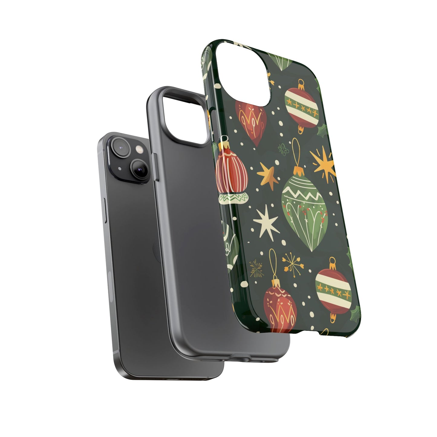 Evergreen Ornament Magic – Tough Glossy iPhone Case
