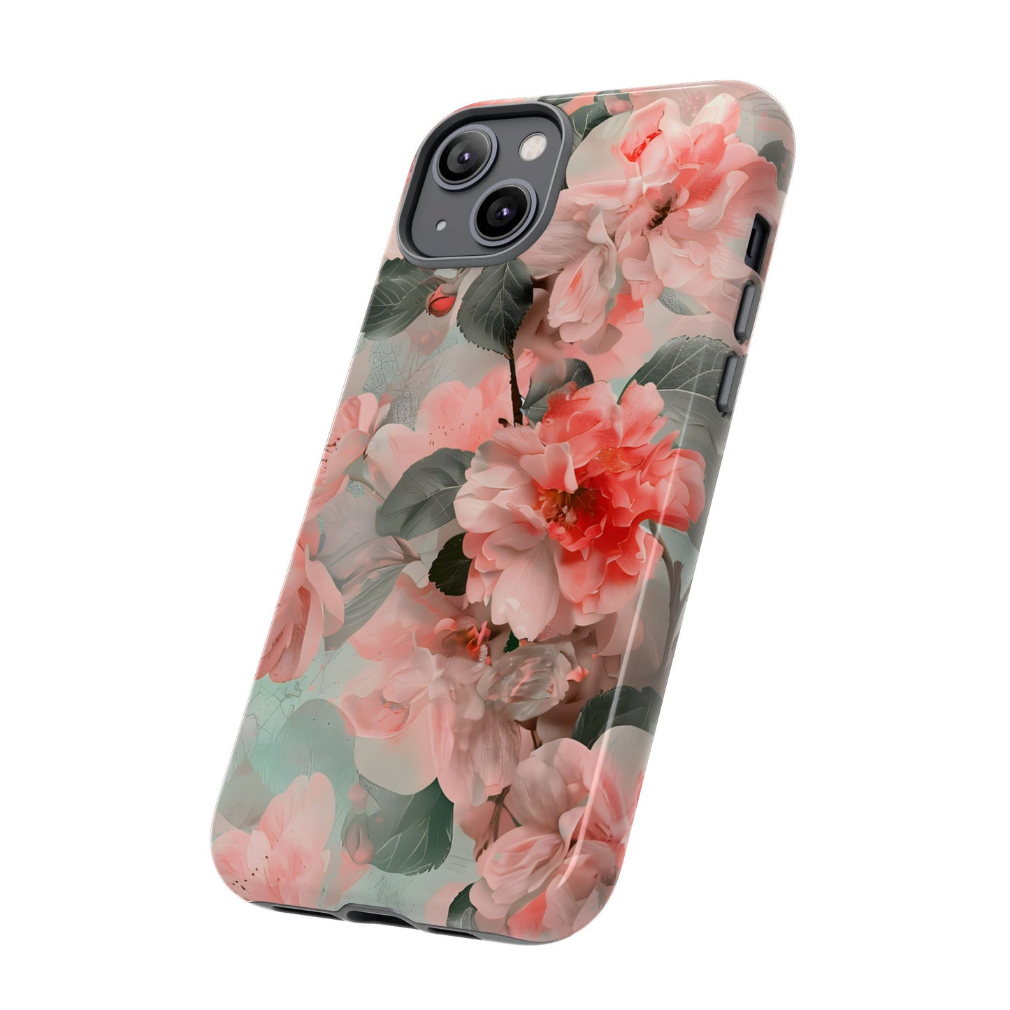 Sakura Drift – Tough Glossy iPhone Case