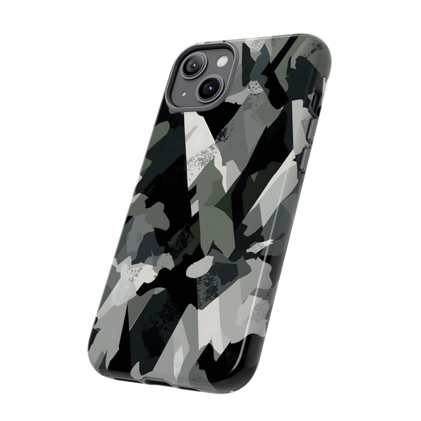 Urban Camo – Tough Glossy iPhone Case