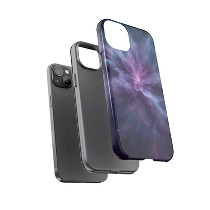 Celestial Bloom – Tough Glossy iPhone Case