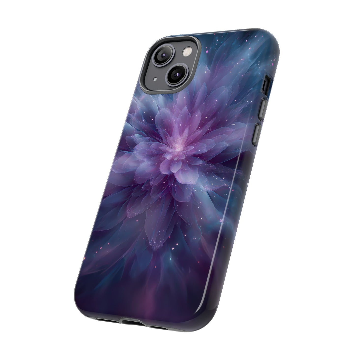 Celestial Bloom – Tough Glossy iPhone Case