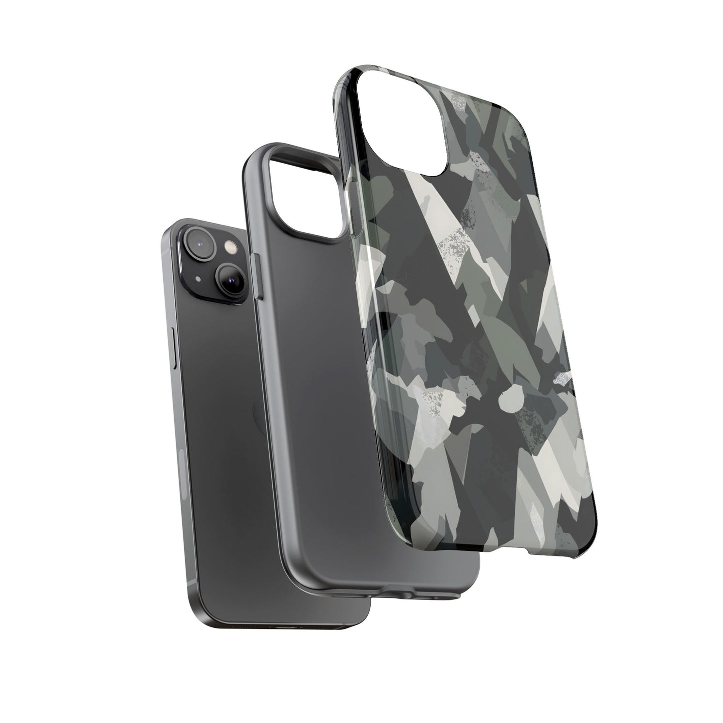 Urban Camo – Tough Glossy iPhone Case