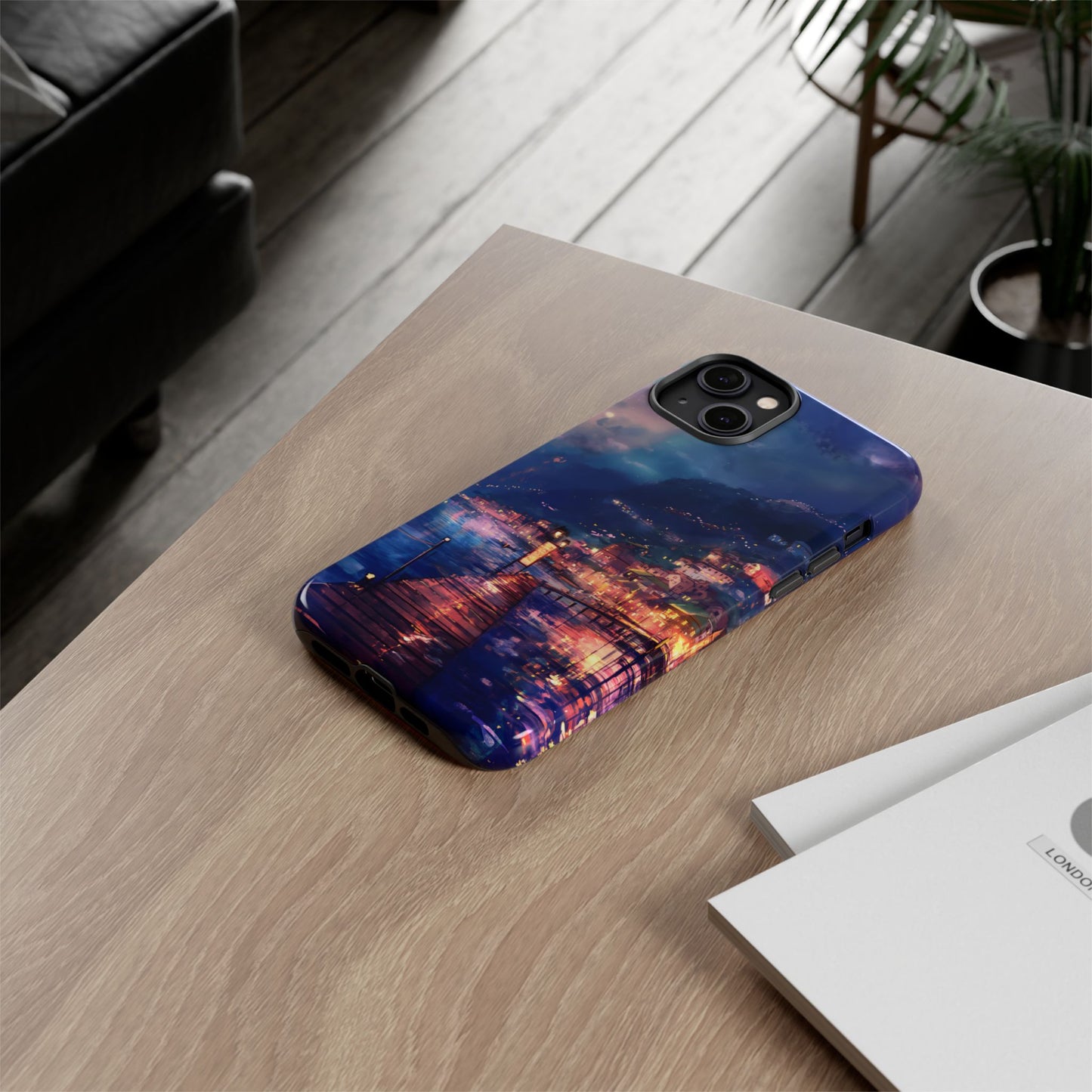 Twilight Harbor – Tough Glossy iPhone Case